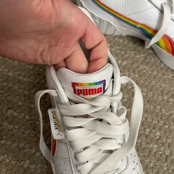 Rainbow Puma Sneakers Size 7 - Picture 6 of 8